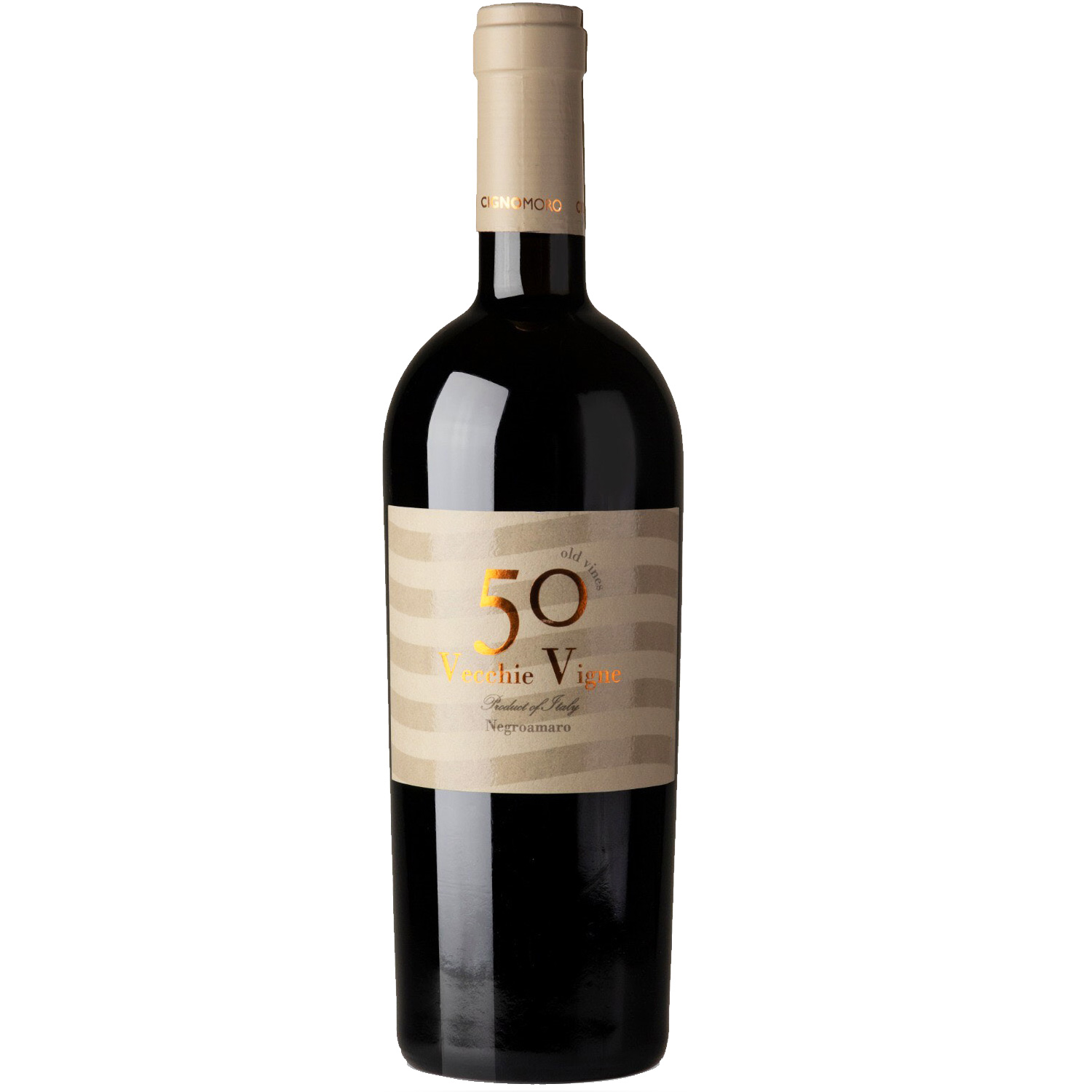 50 Vecchie Vigne Negroamaro Salento IGP 2020 CignoMoro