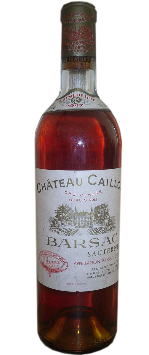 Chateau Caillou Barsac Sauternes \