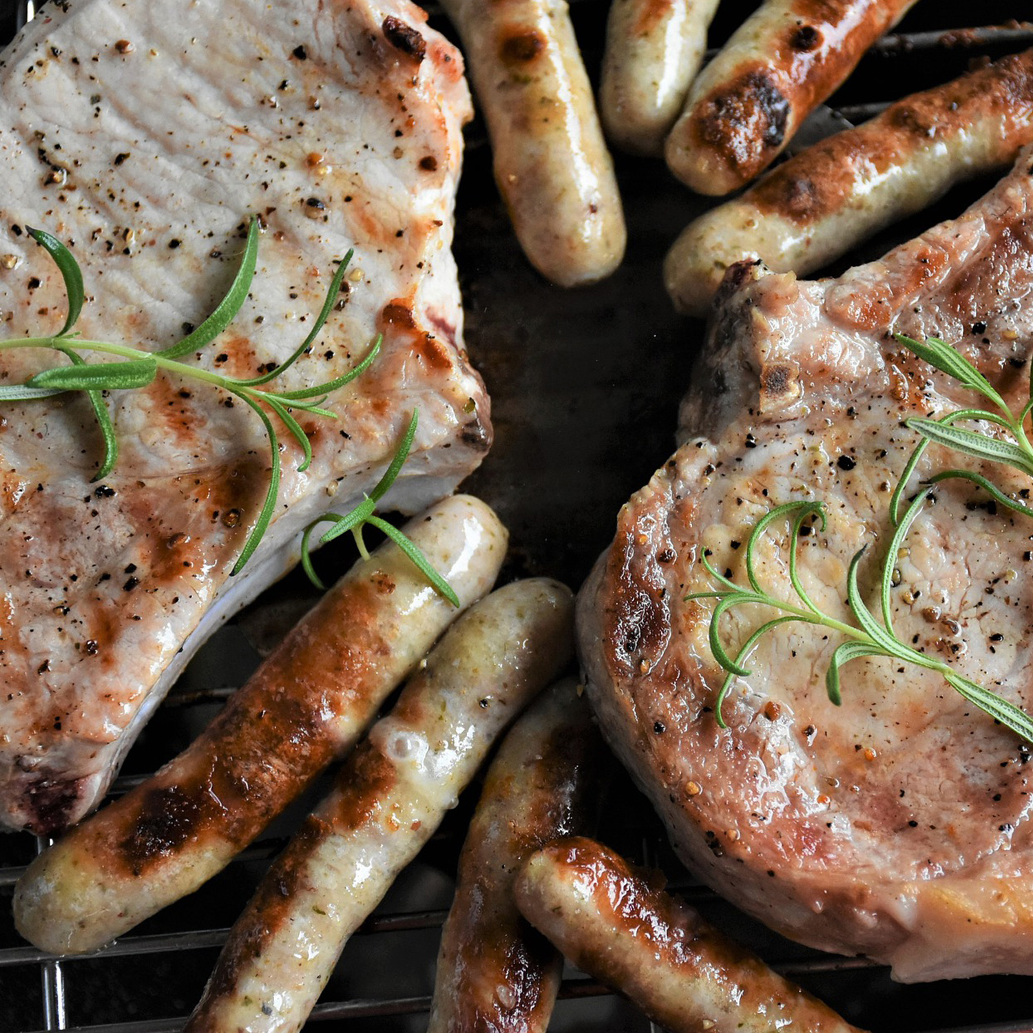 Grillen Schweinesteak