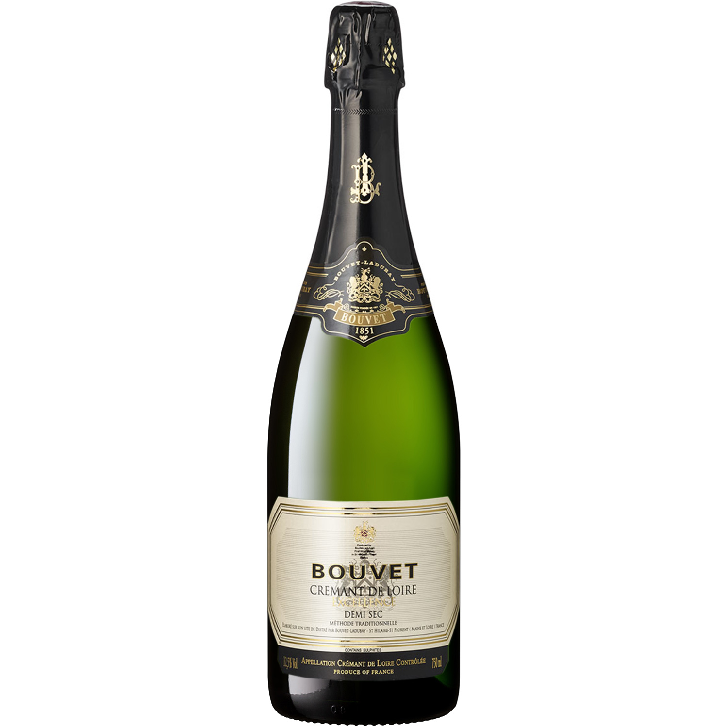 Bouvet Crémant Demi-Sec Saumur Blanc