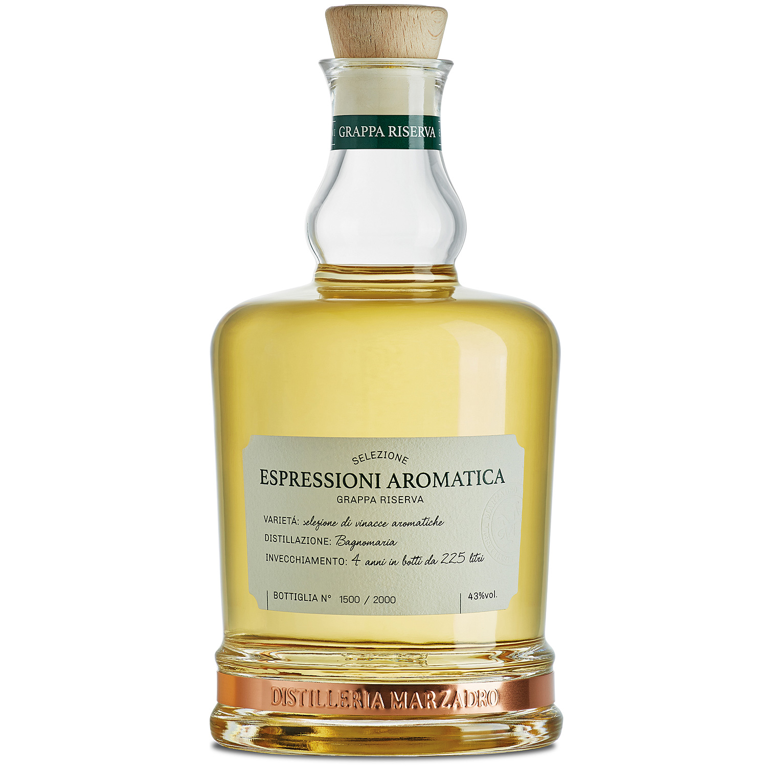 Grappa Marzadro Espressioni Aromatica Riserva