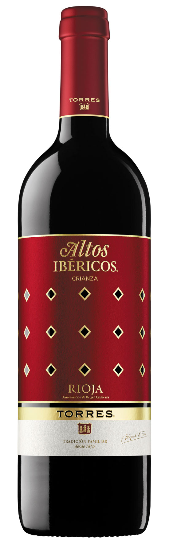 Spanischer Rotwein Nobile Vinum Ibericos Altos Rioja 2019 Crianza | Torres