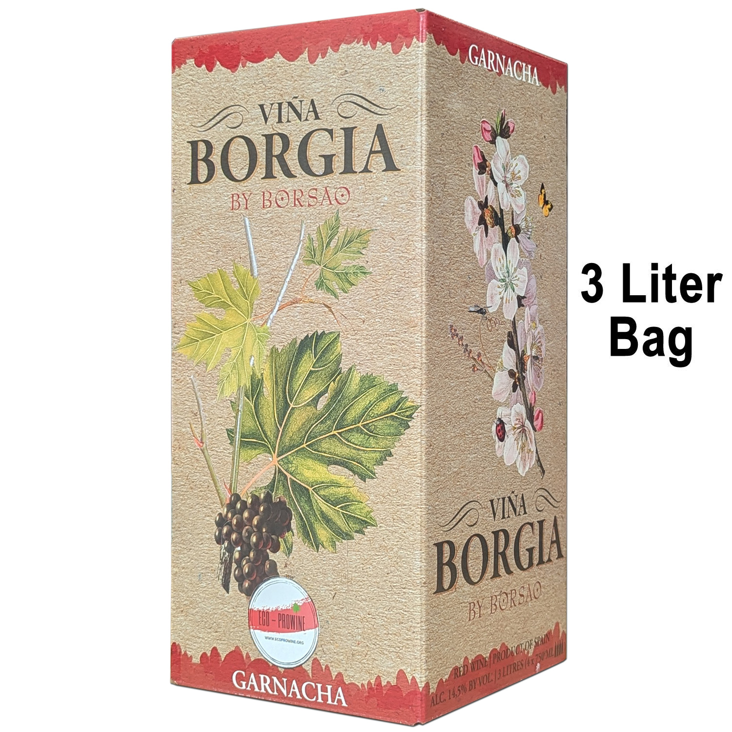 Vina Borgia Borsao Garnacha BIB 3,0 l.