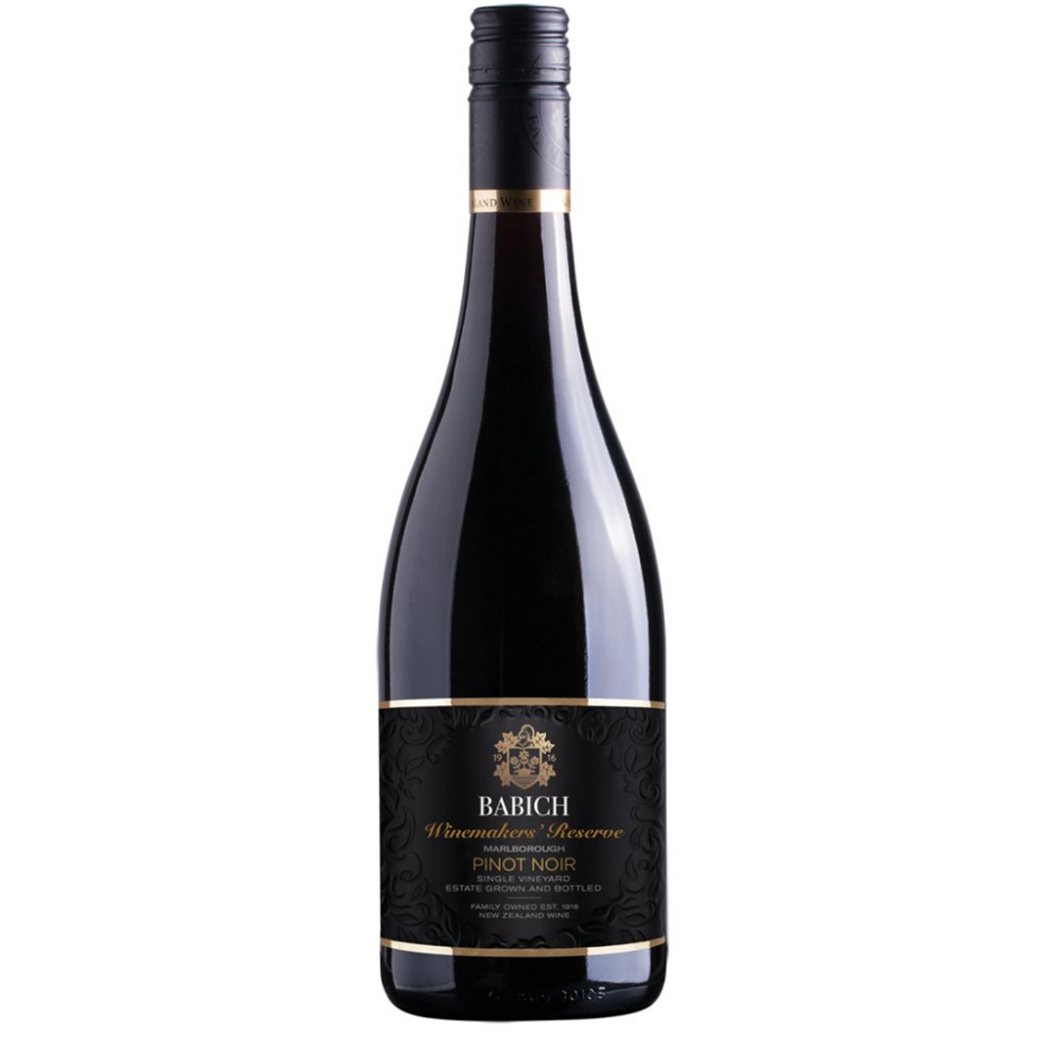 Marlborough Babich Pinot Reserve 2018 Rotwein Noir Winmakers