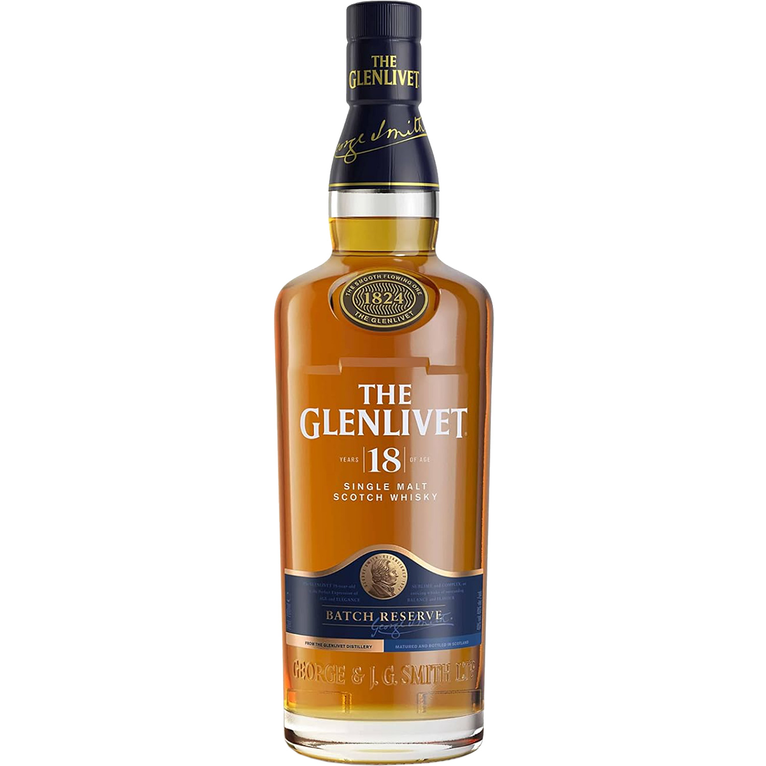 The Glenlivet 18YO Single Malt Scotch Whisky